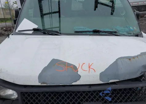 2007 Chevrolet Express Work Van z USA, uszkodzony, nr VIN 1GCFG15X971163915